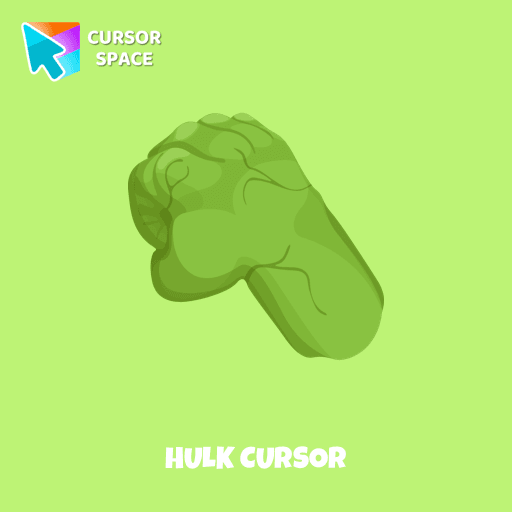 Hulk cursor arrow cursor